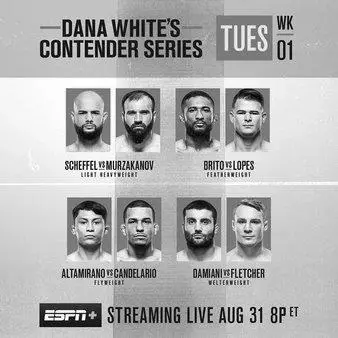 Dana White Contender Series 2021 image 2