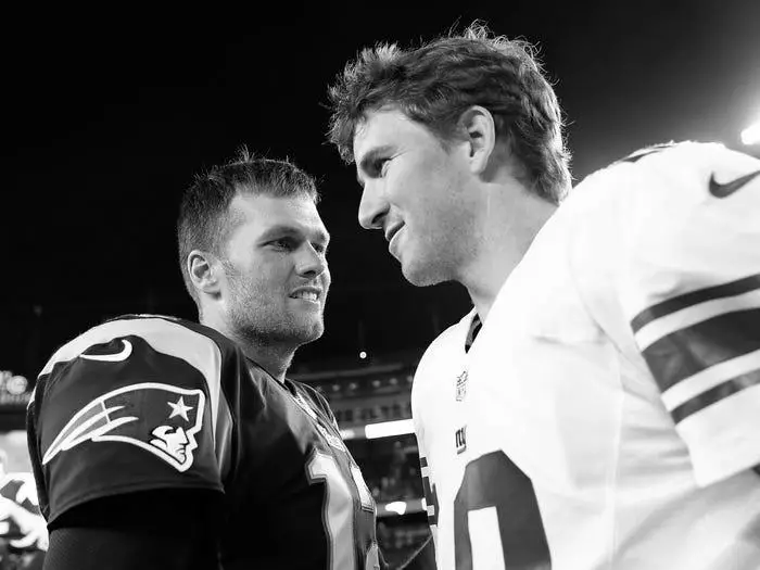 Peyton Manning Vs Tom Brady in the Playoffs photo 1