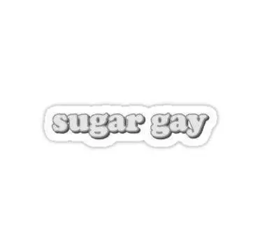 Sugar Gay Stickers image 1